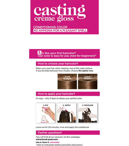 Haircolor 600 Casting Creme Gloss Packshot Side